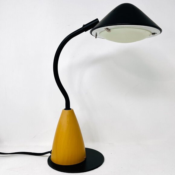 Vintage Memphis Style UFO Dome GEORGE KOVACS Halogen Desk Lamp Post Modern - Picture 7 of 15